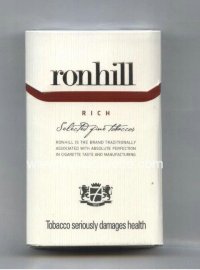 Ronhill Rich cigarettes hard box