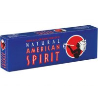 American Spirit Cigarettes US Grown Full Bodied Dark Blue Box