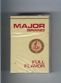 Major Brand Full Flavor cigarettes hard box
