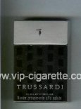 Trussardi cigarettes black and silver hard box Trussardi cigarettes black and silver hard box