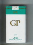 GP 100s Filter Menthol premium cigarettes soft box GP 100s Filter Menthol premium cigarettes soft box