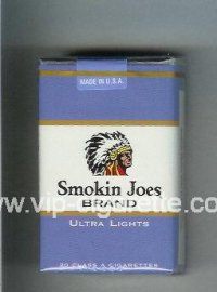 Smokin Joes Brand Ultra Lights cigarettes soft box