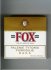 Fox Lights 25s Quality American Blend cigarettes hard box