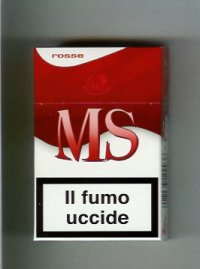 MS Messis Summa Rosse cigarettes hard box