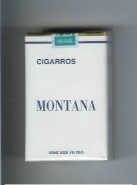 Montana Cigarros Cigarettes soft box