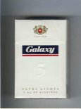 Galaxy 5 Ultra Lights cigarettes hard box