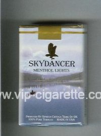 Skydancer Menthol Lights cigarettes soft box