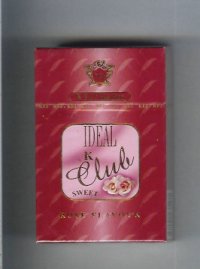 K Club Ideal Sweet Rose Flavour cigarettes hard box