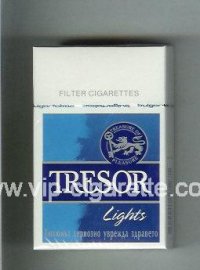 Tresor Lights cigarettes hard box