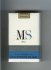 MS Blu cigarettes soft box
