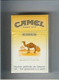 Camel Mild Balanced Flavour cigarettes hard box
