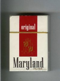Maryland Original cigarettes hard box