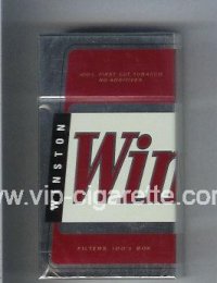 Winston Filters 100s cigarettes hard box