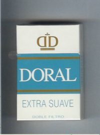 Doral Extra Suave cigarettes hard box
