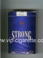 Strong cigarettes blue soft box