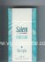 Salem Pianissimo Slim Lights Menthol Fresh 100s cigarettes hard box