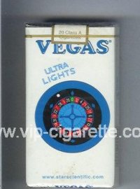 Vegas Ultra Lights 100s Cigarettes soft box Vegas Ultra Lights 100s Cigarettes soft box
