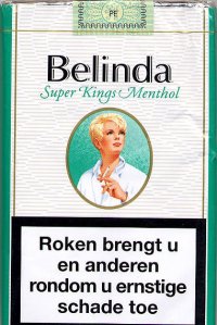 Belinda sigaretten super kings menthol