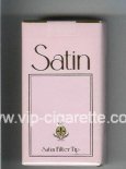Satin Satin Filter Tip 100s cigarettes pink soft box