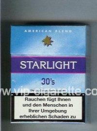Starlight American Blend 30 Cigarettes hard box