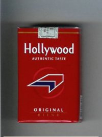 Hollywood Authentic Taste Original Blend cigarettes soft box