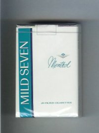 Mild Seven Menthol cigarettes soft box