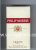 Philip Morris Lights 100s white and red cigarettes hard box