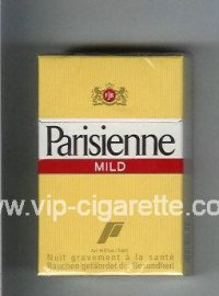 Parisienne Mild yellow cigarettes hard box