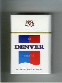 Denver Filter cigarettes hard box