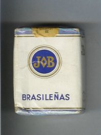 JOB Brasilenas white and blue cigarettes soft box