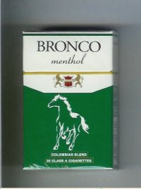 Bronco Menthol cigarettes