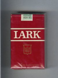 Lark red Cigarettes soft box