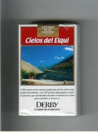 Derby Cielos del Elqui King Size cigarettes soft box