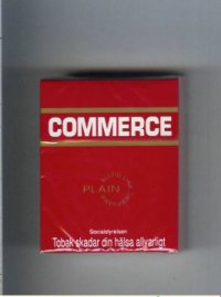 Commerce Plain cigarettes
