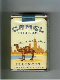 Camel Collectors Pack Illinois Filters cigarettes soft box