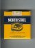 North State Superfine Ready Rolled 25 yellow and black cigarettes soft box