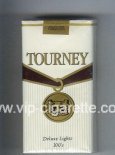 Tourney Deluxe Lights 100s Cigarettes soft box