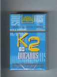 K2 De Ducados cigarettes hard box K2 De Ducados cigarettes hard box