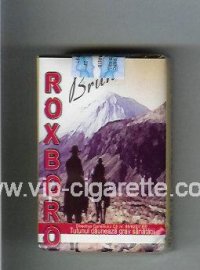 Roxboro Brun cigarettes soft box