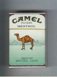 Camel Menthol Filters Smoosh Menthol Taste cigarettes hard box