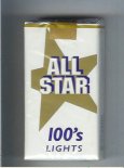All Star 100s Lights cigarettes All Star 100s Lights cigarettes