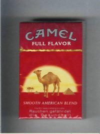 Camel with sun Smooth American Blend Full Flavor cigarettes hard box