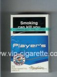 Player's Navy Cut Medium cigarettes blue and white hard box
