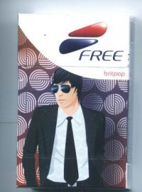 Free Music Collection Britpop Cigarettes hard box Free Music Collection Britpop Cigarettes hard box