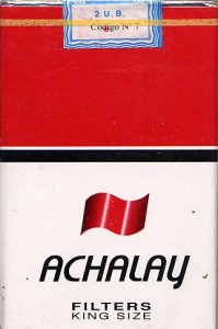 Achalay Filters King Size Cigarettes Argentina