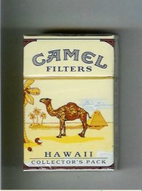 Camel Collectors Pack Hawaii Filters cigarettes hard box