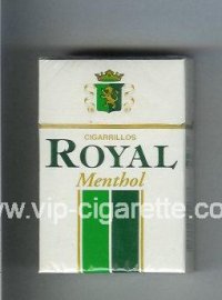Royal Menthol cigarettes hard box