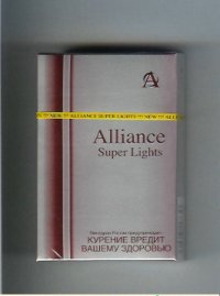 Alliance Super Lights cigarettes