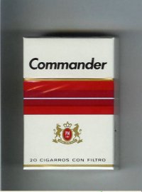 Commander Con Filtro cigarettes