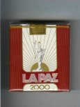 La Paz 2000 cigarettes soft box La Paz 2000 cigarettes soft box